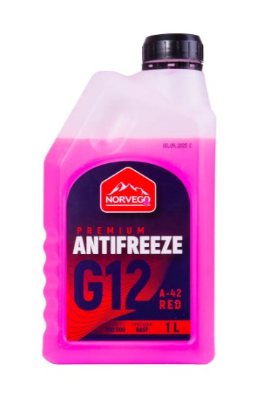 Антифриз Norvego Premium (-30) червоний 1л